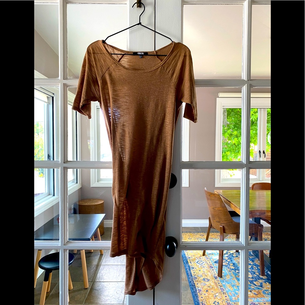ASOS. dress. midi. size 6. light. airy.